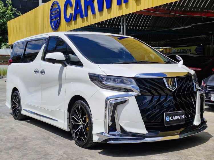 Toyota Alphard 2022 2.5 S C-Package Utility-car เบนซิน ไม่ติดแก๊ส เกียร์อัตโนมัติ ขาว รูปที่ 3