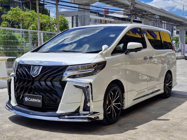 รถ Toyota Alphard 2.5 S C-Package สี ขาว