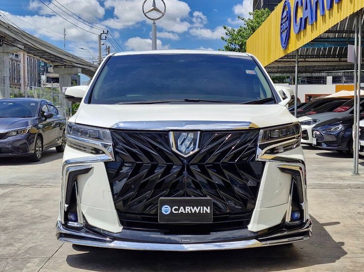 Toyota Alphard 2022 2.5 S C-Package Utility-car เบนซิน ไม่ติดแก๊ส เกียร์อัตโนมัติ ขาว รูปที่ 2