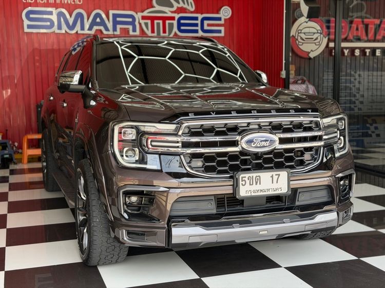 รถ Ford Everest 2.0 Titanium Plus 4WD สี น้ำตาล