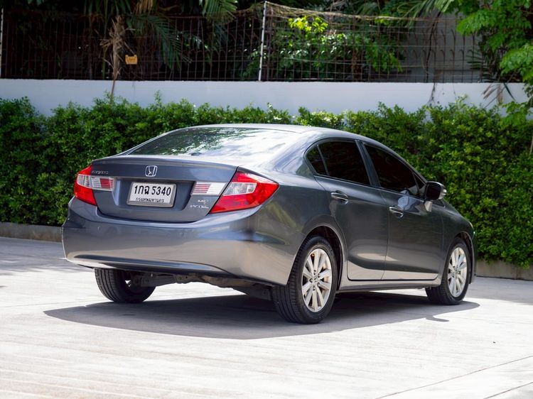 Honda Civic 2012 1.8 E i-VTEC Sedan เบนซิน ไม่ติดแก๊ส เกียร์อัตโนมัติ เทา รูปที่ 4