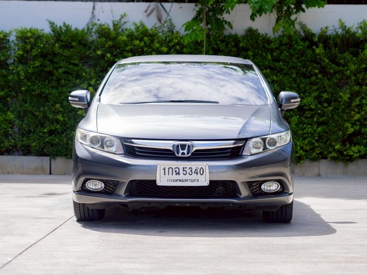 Honda Civic 2012 1.8 E i-VTEC Sedan เบนซิน ไม่ติดแก๊ส เกียร์อัตโนมัติ เทา รูปที่ 2