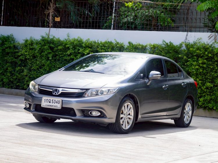 Honda Civic 2012 1.8 E i-VTEC Sedan เบนซิน ไม่ติดแก๊ส เกียร์อัตโนมัติ เทา รูปที่ 3