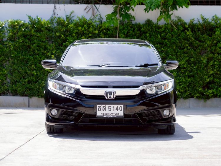 Honda Civic 2016 1.8 EL i-VTEC Sedan เบนซิน ไม่ติดแก๊ส เกียร์อัตโนมัติ ดำ รูปที่ 2