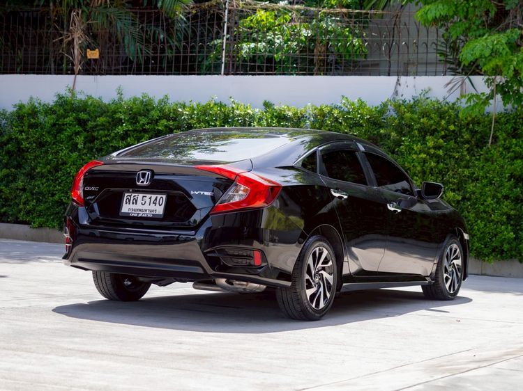 Honda Civic 2016 1.8 EL i-VTEC Sedan เบนซิน ไม่ติดแก๊ส เกียร์อัตโนมัติ ดำ รูปที่ 4