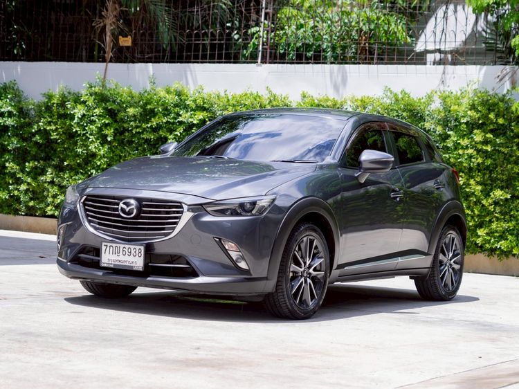 Mazda CX-3 2018 2.0 S Utility-car เบนซิน ไม่ติดแก๊ส เกียร์อัตโนมัติ เทา รูปที่ 3