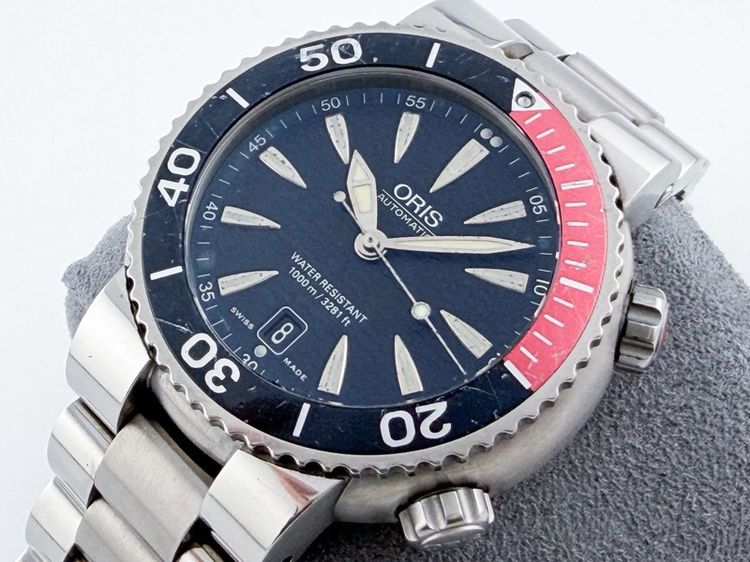 Oris Diver 1000m TT1 Titanium รูปที่ 6