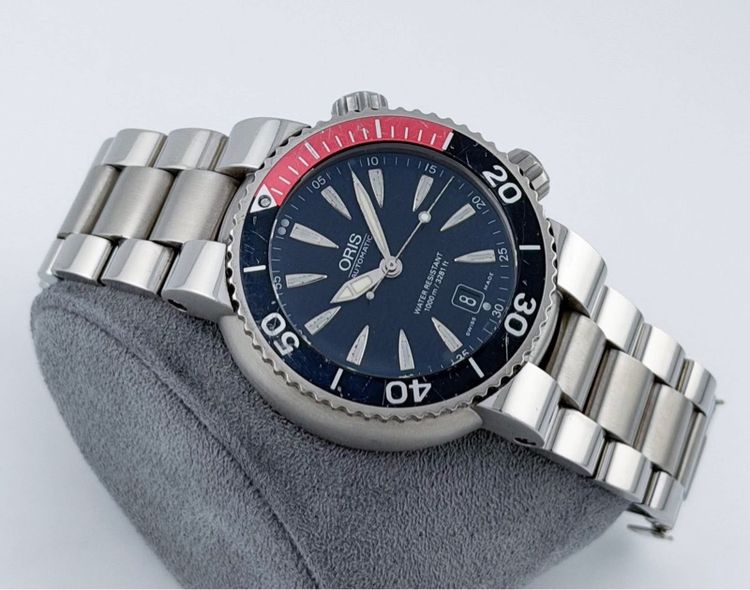 Oris Diver 1000m TT1 Titanium รูปที่ 2