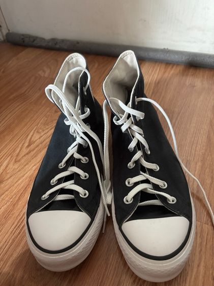 ดำ UK 8 | EU 42 | US 8.5 converse chuck taylor all star ของแท้