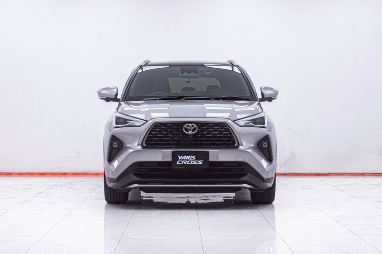 Toyota Yaris Cross 2024 1.5 HEV Premium Luxury Utility-car ไฮบริด ไม่ติดแก๊ส เกียร์อัตโนมัติ เทา รูปที่ 4