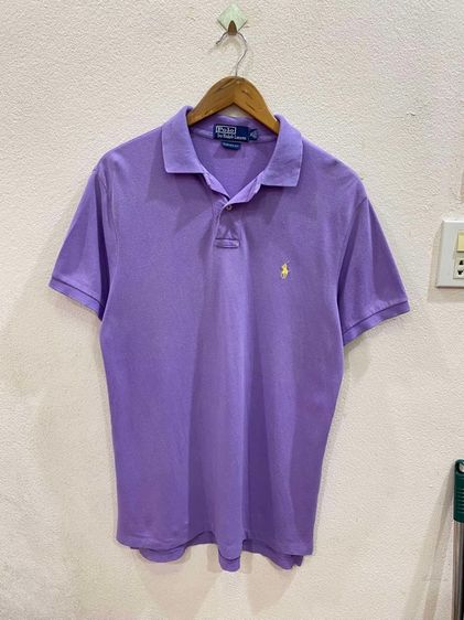 อื่นๆ แขนสั้น เสื้อโปโล POLO Ralph Lauren ทรง custom fit แท้ 💯 size M ขนาด อก 21 หน้ายาว 27 หลังยาว 28.5 นิ้ว สภาพดีมาก ดีเทลสวย เนื้อผ้าดีมากนิ่มใส่สบาย