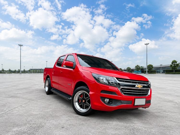 Chevrolet Colorado 2018 2.5 LT Pickup ดีเซล ไม่ติดแก๊ส เกียร์ธรรมดา แดง รูปที่ 3