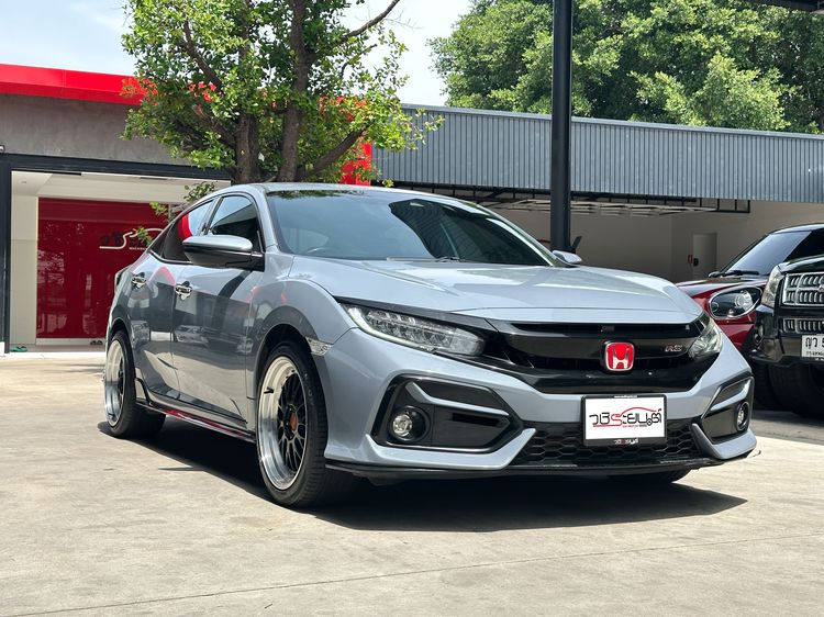 Honda Civic 2021 1.5 Turbo RS Sedan เบนซิน เกียร์อัตโนมัติ เทา รูปที่ 3