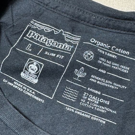 เสื้อยืด Patagonia Size L รูปที่ 5