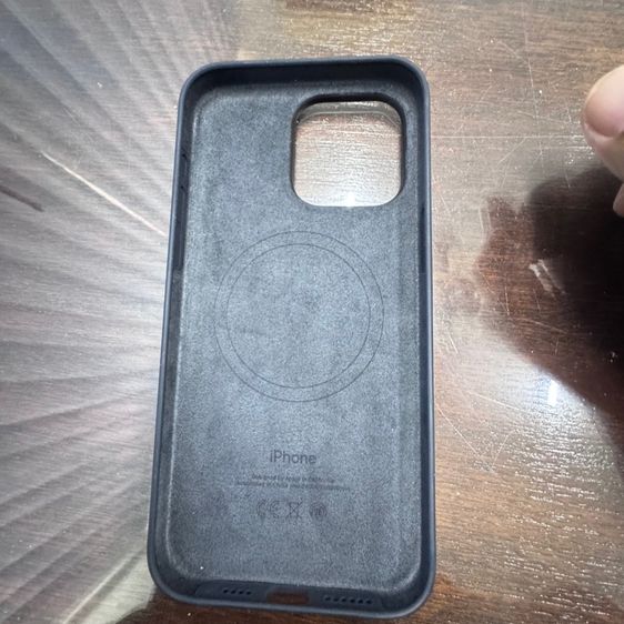 เคสกำมะหยี่ วัสดุดีนุ่มมือ ใส่ ไอโฟน 15 promax รูปที่ 2