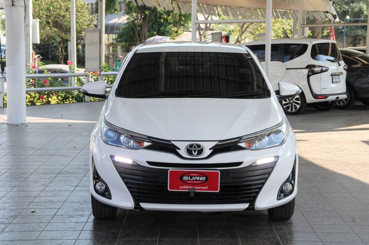 Toyota Yaris ATIV 2017 1.2 G Sedan เบนซิน ไม่ติดแก๊ส เกียร์อัตโนมัติ ขาว รูปที่ 2