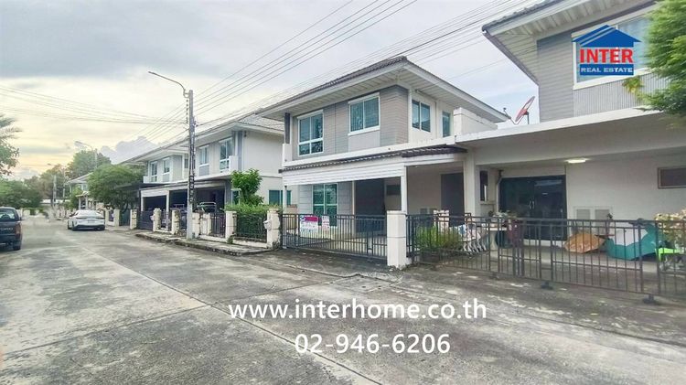 บ้านเเฝด 2 ชั้น 35.8 ตร.ว. หมู่บ้านเดอะวิลล่ารัตนาธิเบศร์ ซอยท่าอิฐ-ไทรม้า ถนนรัตนาธิเบศร์ ปากเกร็ด นนทบุรี รูปที่ 2