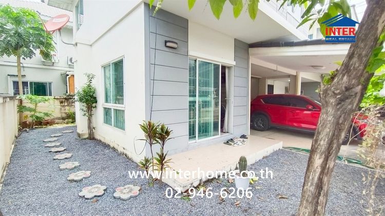 บ้านเเฝด 2 ชั้น 35.8 ตร.ว. หมู่บ้านเดอะวิลล่ารัตนาธิเบศร์ ซอยท่าอิฐ-ไทรม้า ถนนรัตนาธิเบศร์ ปากเกร็ด นนทบุรี รูปที่ 4