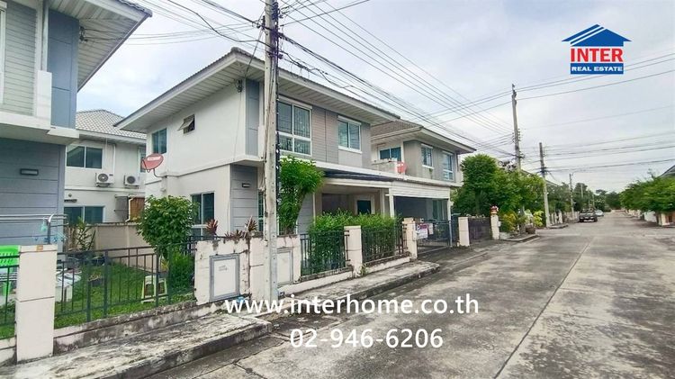 บ้านเเฝด 2 ชั้น 35.8 ตร.ว. หมู่บ้านเดอะวิลล่ารัตนาธิเบศร์ ซอยท่าอิฐ-ไทรม้า ถนนรัตนาธิเบศร์ ปากเกร็ด นนทบุรี รูปที่ 3