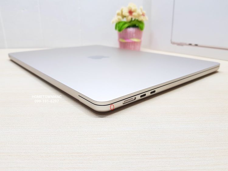 MacbookAir (Retina15", 2023) M2 10-Core CPU 10-Core GPU SSD 512Gb Ram 8Gb Starlight สุดคุ้ม น่าใช้งาน รูปที่ 7