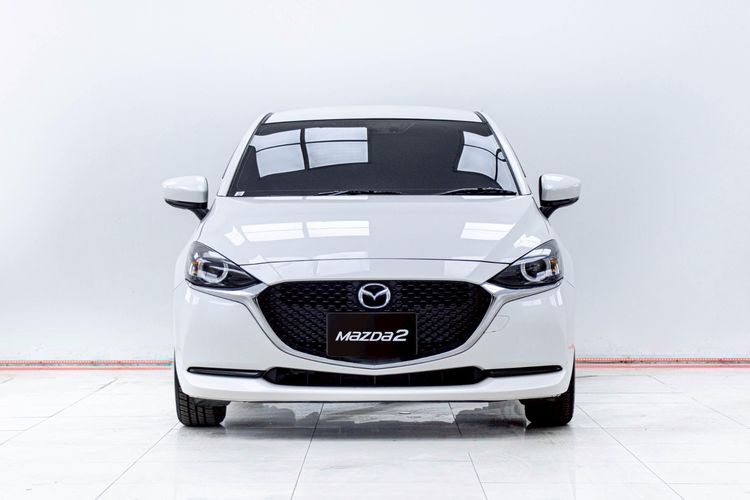Mazda Mazda 2 2022 1.3 Standard Sedan เบนซิน ไม่ติดแก๊ส เกียร์อัตโนมัติ ขาว รูปที่ 4