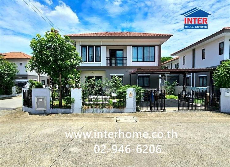 บ้านเดี่ยว 2 ชั้น 50.6 ตร.ว. หมู่บ้านไอลีฟพาร์ค วงแหวน–รังสิต คลอง4 ใกล้โรงเรียนสวนกุหลาบวิทยาลัย รังสิต ซอยคลองสี่ตะวันตก ถนนรังสิต–นครนายก