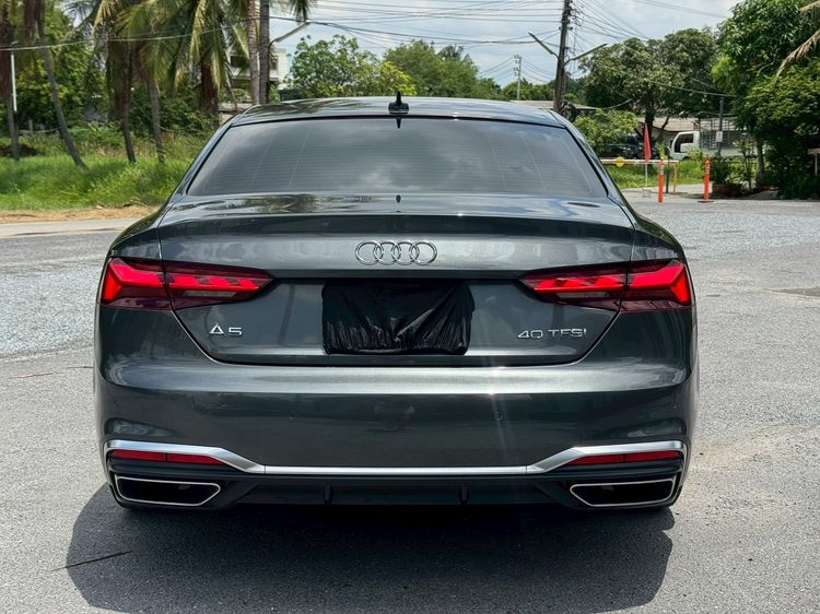 Audi Audi A5  2020 Coupe 40 TFSI S line Sedan เบนซิน ไม่ติดแก๊ส เกียร์อัตโนมัติ เทา รูปที่ 4