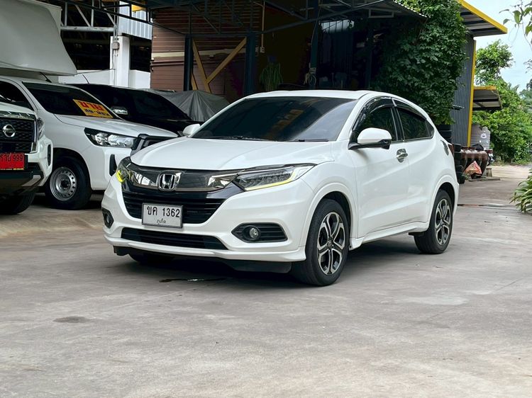 Honda HR-V 2019 1.8 EL Utility-car เบนซิน ไม่ติดแก๊ส เกียร์อัตโนมัติ ขาว