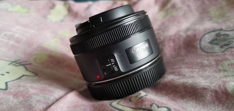Canon เลนส์ fixed ขาย EF 50 stm สวย ถูก ไม่มีฝ้าไม่มีราไม่มีฝุ่น 