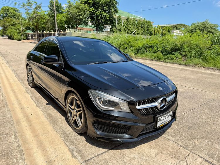 Mercedes-Benz CLA-Class 2016 CLA250 AMG Sedan เบนซิน ไม่ติดแก๊ส เกียร์อัตโนมัติ ดำ รูปที่ 3