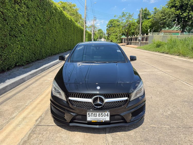 Mercedes-Benz CLA-Class 2016 CLA250 AMG Sedan เบนซิน ไม่ติดแก๊ส เกียร์อัตโนมัติ ดำ รูปที่ 2