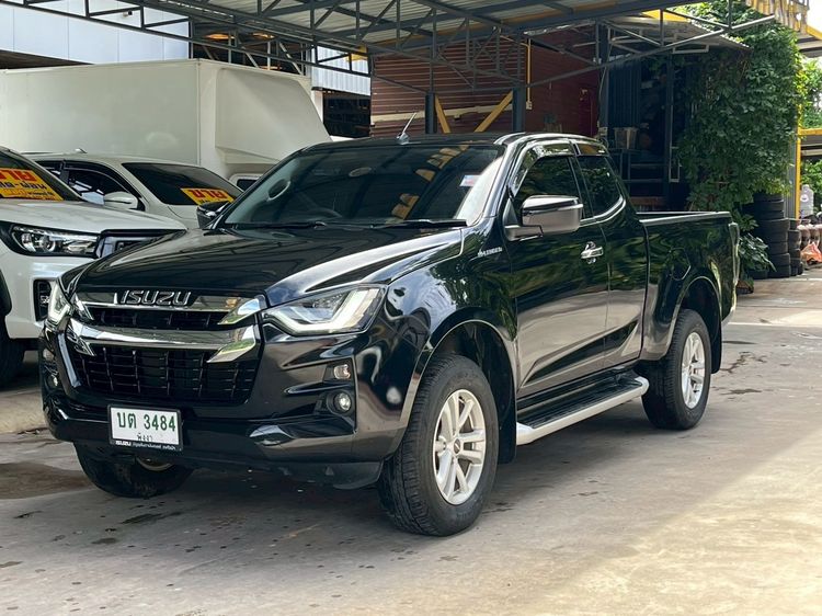 Isuzu D-MAX 2021 1.9 Hi-Lander L Pickup ดีเซล ไม่ติดแก๊ส เกียร์ธรรมดา ดำ