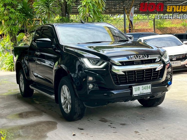 Isuzu D-MAX 2021 1.9 Hi-Lander L Pickup ดีเซล ไม่ติดแก๊ส เกียร์ธรรมดา ดำ รูปที่ 3
