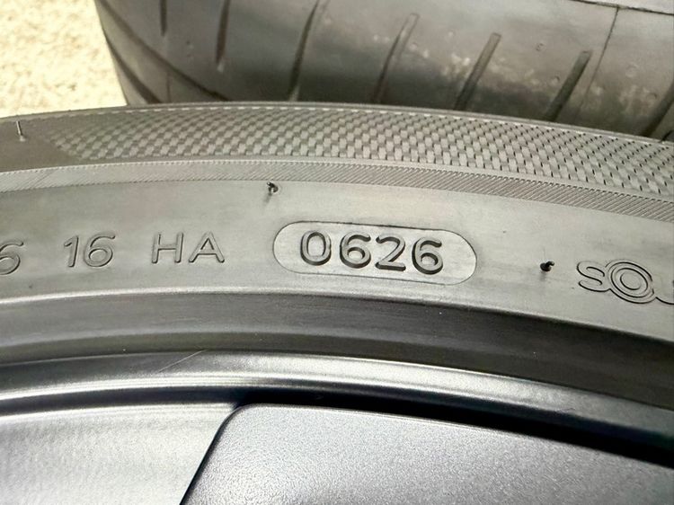 ล้อแม็ก TESLA MODEL Y JIUNIPER ขอบ 19” ถอดป้ายแดง ยาง HANKOOK 255-45R19 ปี 26 สีเส้นตุ่มหน้ายางยังอยู่ครบ รูปที่ 10