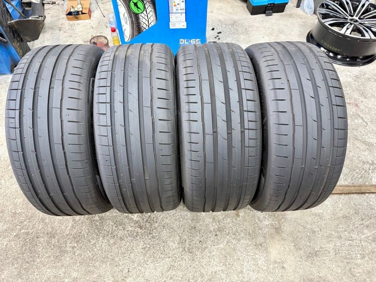 ล้อแม็ก TESLA MODEL Y JIUNIPER ขอบ 19” ถอดป้ายแดง ยาง HANKOOK 255-45R19 ปี 26 สีเส้นตุ่มหน้ายางยังอยู่ครบ รูปที่ 16