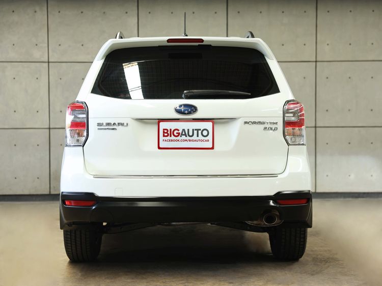Subaru Forester 2019 2.0 i-P 4WD Utility-car เบนซิน ไม่ติดแก๊ส เกียร์อัตโนมัติ ขาว รูปที่ 4