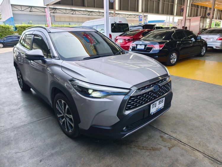 รถ Toyota Corolla Cross 1.8 Hybrid Premium Safety Modellista สี เทา