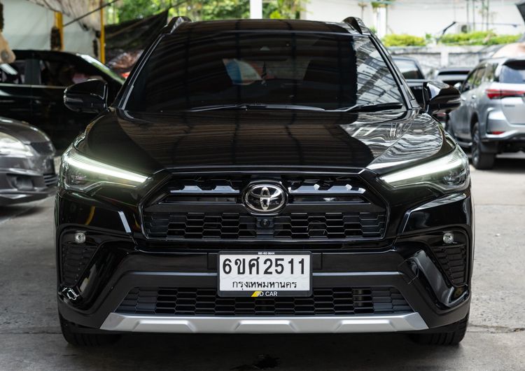 รถ Toyota Corolla Cross 1.8 Hybrid Premium Safety GR Sport สี ดำ
