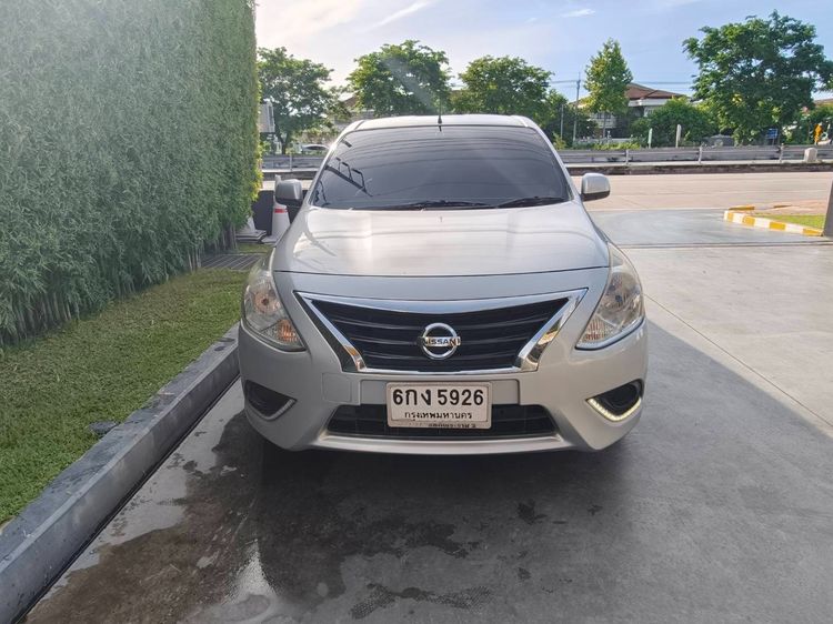 Nissan Almera 2016 1.2 V Sedan เบนซิน ไม่ติดแก๊ส เกียร์อัตโนมัติ เทา รูปที่ 2