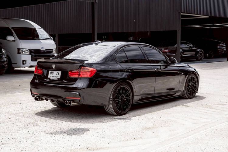 BMW Series 3 2014 320d Sedan ดีเซล ดำ รูปที่ 3