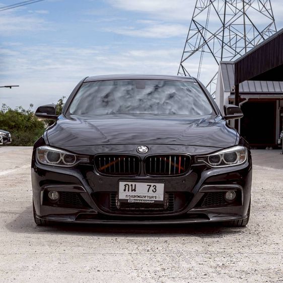 BMW Series 3 2014 320d Sedan ดีเซล ดำ รูปที่ 2