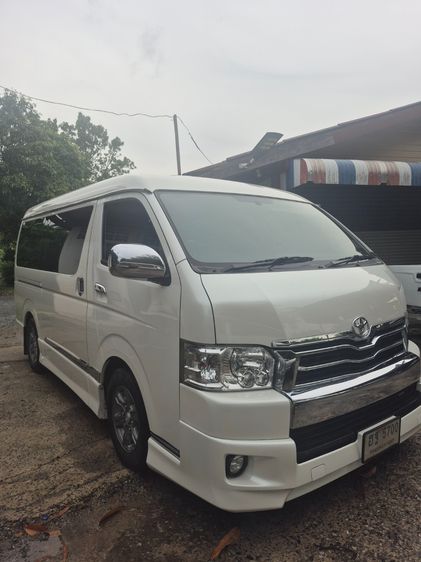 Toyota Ventury 2017 3.0 V Van ดีเซล เกียร์อัตโนมัติ ขาว รูปที่ 3