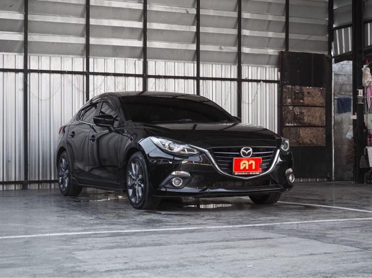 Mazda Mazda3 2014 2.0 C Sedan เบนซิน ไม่ติดแก๊ส เกียร์อัตโนมัติ ดำ รูปที่ 2