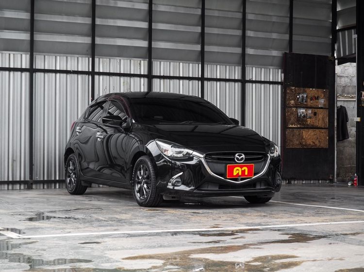 Mazda Mazda 2 2018 1.3 High Connect Sedan เบนซิน ไม่ติดแก๊ส เกียร์อัตโนมัติ ดำ รูปที่ 2