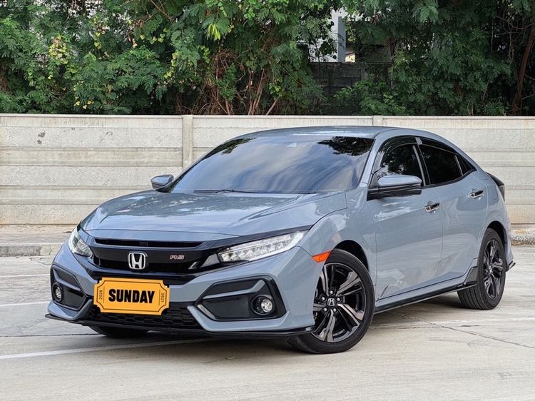 Honda Civic 2021 1.5 Turbo RS Sedan เบนซิน ไม่ติดแก๊ส เกียร์อัตโนมัติ เทา รูปที่ 3