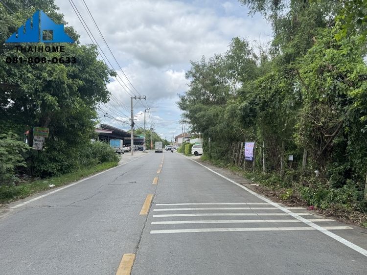 ขายด่วน ที่ดินเปล่า 96 ตรว. ซอยรามอินทรา 23 ( พหลฯ 48 ) แปลงสี่เหลี่ยมสวย ติดถนนเมนหลัก ทำเลดีมาก เหมาะปลูกบ้าน ทำสำนักงาน ขายถูก รูปที่ 2