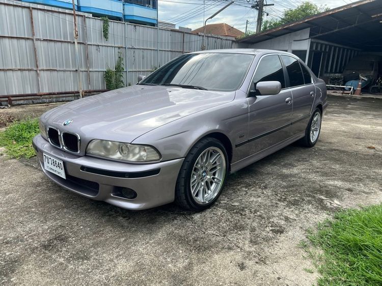 BMW Series 5 2002 523i Sedan เบนซิน ไม่ติดแก๊ส เกียร์อัตโนมัติ เทา รูปที่ 3