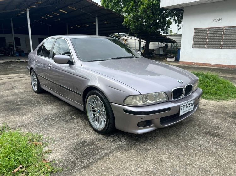 BMW Series 5 2002 523i Sedan เบนซิน ไม่ติดแก๊ส เกียร์อัตโนมัติ เทา รูปที่ 4