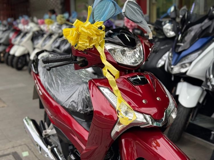 Wave125i สตาทมือ สีแดง ปี65 รถบ้านมือเดียว รูปที่ 10