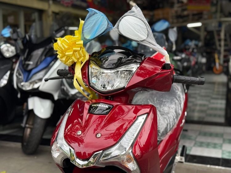 Wave125i สตาทมือ สีแดง ปี65 รถบ้านมือเดียว รูปที่ 13